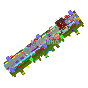 แม่พิมพ์ขึ้นรูปโลหะแผ่นมาตรฐานแบบก้าวหน้าสำหรับตลาดโลก แม่พิมพ์ปั๊มขึ้นรูปโลหะด้วยเทคโนโลยีขั้นสูง - Product Image 3