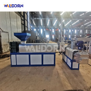 Waste Film Bags Recycling Pp Pe Pellet Granules <b>Extruder</b> Making Machine <b>Plastic</b> Granulator Line Plant - Product Image 1