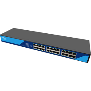 <span class=keywords><strong>19</strong></span> Inch 24 Cổng 10/100/1000Mbps Không Quản lý <span class=keywords><strong>Ethernet</strong></span> Chuyển Đổi Giá Gắn Đầy Đủ Gigabit Sắt Shell Nhỏ Gọn Mạng Chuyển Đổi - Product Image 3