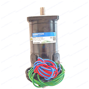 Motor de CC Japonés T730-012EL8 300W 75V 5.2A 2500 RPM Eficiencia IE2 Montaje de Brida para Cortadora de Marco 80mm Negro T730-01 - Product Image 2