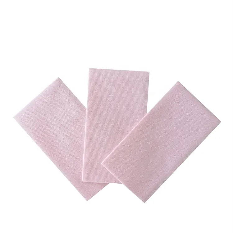 Hersteller Preis Benutzer definierte Größe Rosa Farbe Seidenpapier Servietten Airlaid Dinner Servietten