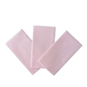 Prezzo dei produttori tovaglioli di carta velina di colore rosa di dimensioni personalizzate tovaglioli per cena