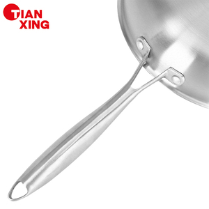 Tianxing 8Inch-12Inch 3 Clad Thép Không Gỉ Đồ Nấu Nướng Chiên Chảo Nấu Ăn Chảo Bratpfanne Cảm Ứng Không Dính Chảo - Product Image 4