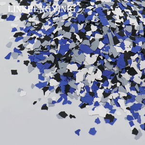 LSY สีดำ, สีเทาสีฟ้า, สีฟ้ารอยัล, สีขาวตกแต่งชิปชุดเคลือบสำหรับโรงรถผนังภายในและสีบ้านภายนอก - Product Image 1