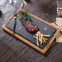 Assiettes à Steak en bois, avec Assurance de qualité, populaire, vente en gros