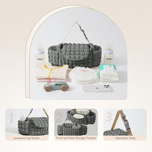 Elegante e Pratico Organizer Universale per Passeggino con Portabottiglie - Product Image 4