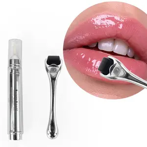 Luxury No Painful Injections Custom Bigger Lips Absorb Roller Lip Boosting Serum Massage Tool