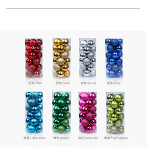 Set/24 Yiwu <b>Christmas</b> Ball <b>Box</b> Set <b>Christmas</b> <b>Tree</b> Hanging - Product Image 5