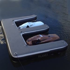 Équipement de jeu aquatique de formes en E de haute qualité <span class=keywords><strong>Jet</strong></span>-<span class=keywords><strong>ski</strong></span> flottant gonflable en forme d'E pour l'eau - Product Image 5