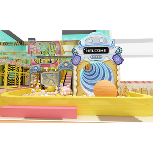 Service de personnalisation tout-en-un Aire de jeux intérieure commerciale pour enfants avec des jeux d'escalade et <span class=keywords><strong>une</strong></span> maison de jeu - Product Image 5