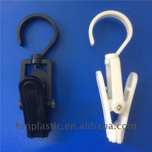 Gancho plástico para roupas domésticas Organização para chapéu Cortina Meias Luva Armazenamento - Product Image 2