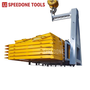 SPEEDONE SDQDC25724-1 4.5 טון מזלג הרמה ידני כבד עם רצועת הרמה, אביזר למלגזה לשימוש חקלאי, אחריות לשנה - Product Image 3