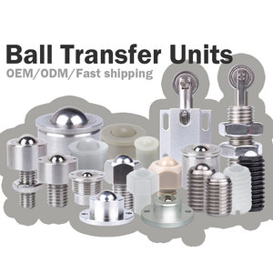 Công nghiệp thép không gỉ con lăn bóng pit tông mang mặt bích gắn kết bóng chuyển đơn vị nhựa băng tải con lăn băng tải - Product Image 6