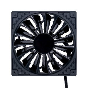 Ventilateur de refroidissement Huierde 120x120x25mm à 15 pales, haut débit d'air, silencieux, pour châssis - Product Image 3