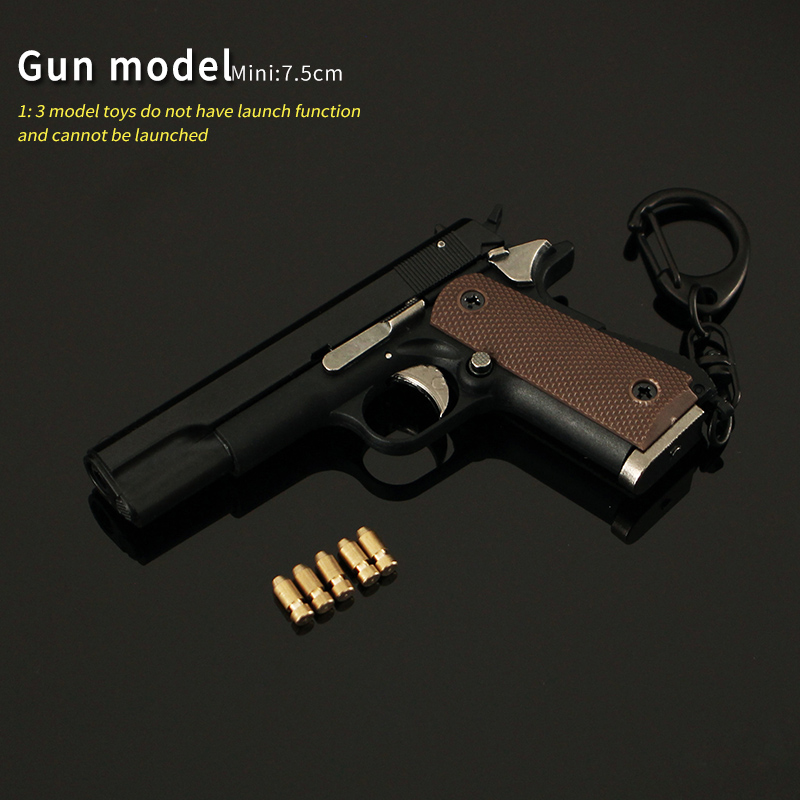 unmarked 1:3  1911 black with 5 bullets (can not shell ejection)