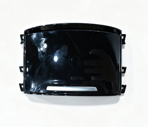 Haomi OEM ODM Portavasos Doble Oculto Abatible ABS para Consola Central 169x122x89mm con Tapa Brillante y Asa Plateada, Montaje Empotrado para Furgoneta, RV, Autobús, 1 Año de Garantía - Product Image 3
