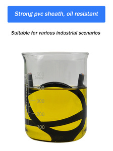 Rvv 6*0.35 mm2 + 4x1.0mm2 linh hoạt động cơ servo Cáp điều khiển Đặc biệt cáp Robot Cáp - Product Image 4