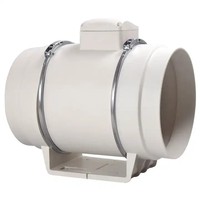 Ventilateurs de ventilation hautement efficaces silencieux pour la culture hydroponique des plantes, ventilateur d'évacuation à flux mixte en ligne pour salle de bain et cuisine