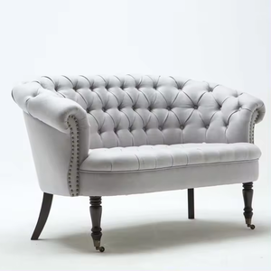 <span class=keywords><strong>Canapé</strong></span> <span class=keywords><strong>Chesterfield</strong></span> de luxe moderne à dossier et siège capitonnés avec bouton, vente en gros bon marché de canapés de salon en usine - Product Image 2