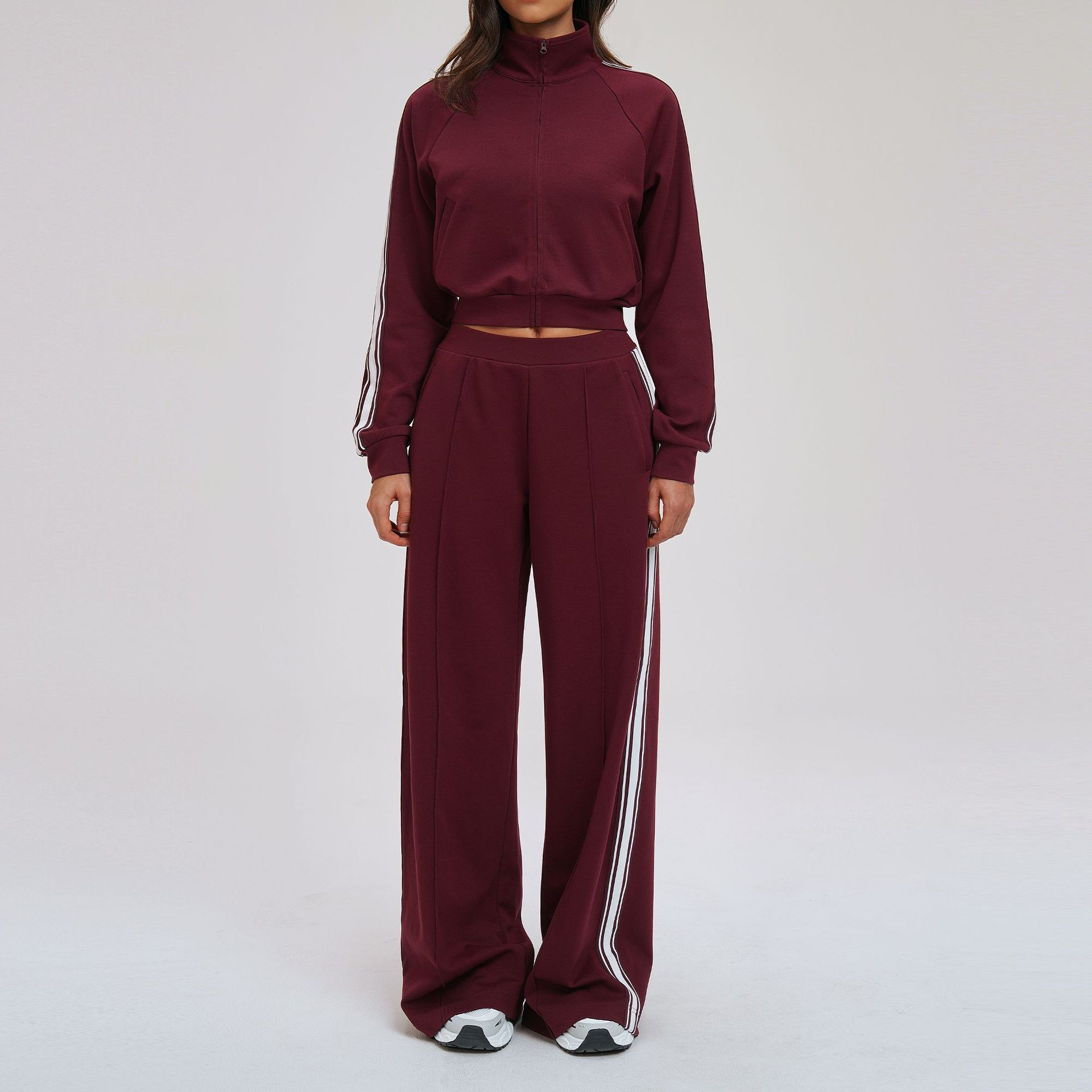 2519 cappotto 2519 pantaloni-rosso vintage