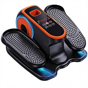 Máquina Elíptica de Escritorio Eléctrica, Silenciosa y Portátil, con 12 Velocidades Ajustables, Control Remoto, Pedalera <span class=keywords><strong>para</strong></span> Ejercicios Sentado, <span class=keywords><strong>para</strong></span> Personas <span class=keywords><strong>Mayores</strong></span>, de Plástico - Product Image 1