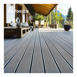 Hot bán WPC decking Tất cả thời tiết không thấm nước composite boong cho ngoài trời WPC sàn ngoài trời Composite decking - Product Image 6