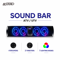 Nueva Barra de Sonido y Altavoces para Carrito de Golf UTV de Metal de 26 Pulgadas, Impermeable, Personalizada, a Buen Precio