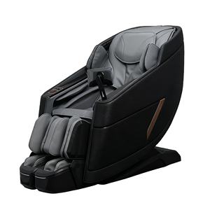 Heißer Verkauf: Luxuriöser elektrischer 4D Zero-Gravity-Ganzkörper-Shiatsu-Massagesessel mit Luftdruck und SL-Track – Weiß & Orange – Großhandel - Product Image 2