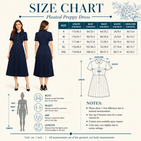 Robe Midi en Coton Mélangé à Col Chemise et Manches Courtes, Coupe Évasée Plissée, Style Preppy pour Femme, Personnalisable avec Logo OEM