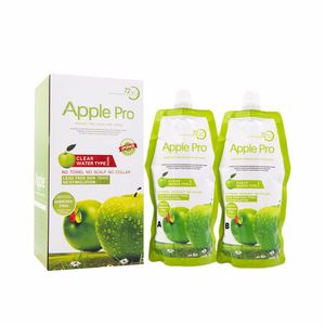 Crema Colorante per Capelli Apple Pro 500ml*2 Tinta Nera Permanente con Formula alla Frutta Fragranza Duratura Non Macchia il Cuoio Capelluto - Product Image 1