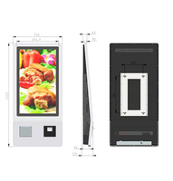 Terminal de Pago de Autoservicio con Pantalla Táctil para Restaurantes, Kiosco de Pedidos con Pantalla LCD de 21.5 Pulgadas