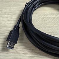 Cable de extensión USB 3,0 macho a hembra-Cable DE DATOS USB largo para computadora Unidad flash USB Ratón y teclado