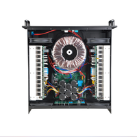Amplificateur de puissance 2 canaux 2*2400 Watt R2400 Classe H Haut-parleur audio professionnel stéréo 3U Line Array en métal durable