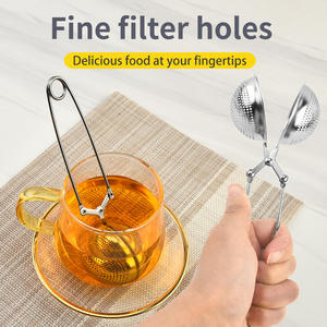 Clip de fil de filtre à mailles fines écologique en acier inoxydable pour le thé pour le bureau et le ménage pour le brassage du thé et du café - Product Image 3