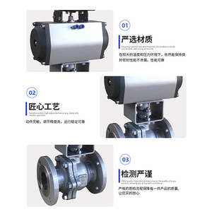 Q641F-16P/C Flanged Ball Valve Stainless Steel Cast Steel Gas High Temperature Operation 700 psi PTFE <b>Sealing</b> - Product Image 4
