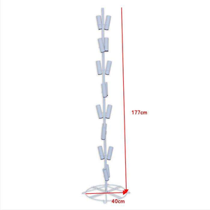 8-tầng kim loại khung bóng cây hiển thị đứng Rack cho cao su và lá bóng bay cao cấp sàn kệ trưng bày - Product Image 2