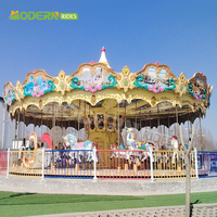 Manèges de carrousel européens à 36 places, manèges de fête foraine, carrousel, grand équipement d'amusement, manèges de carnaval