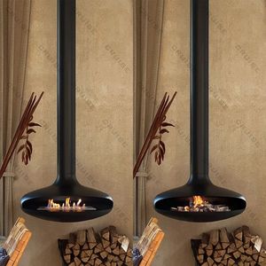 CRUISE 900mm Núcleo de alcohol <span class=keywords><strong>Estufas</strong></span> de leña decorativas modernas Chimeneas colgantes para villas europeas - Product Image 2