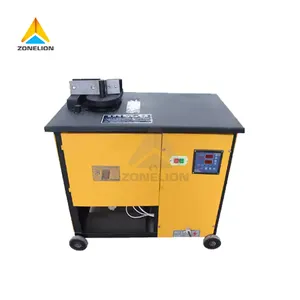 Xây Dựng Xách Tay CNC 380V Bánh Sắt Thép Cây Hoop Khuấy Bender 5-20 Mm Nhỏ Của Nhãn Hiệu Dây Thép Máy Uốn