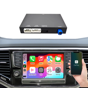 กล่องถอดรหัส Wireless Carplay สำหรับ Golf 7, Jetta, Passat, Skoda Octavia รองรับ Wireless <span class=keywords><strong>Android</strong></span> Auto Link, Airplay และเครื่องเล่น DVD ในรถยนต์ - Product Image 1
