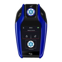 Clé Intelligente Universelle OBD CF618 Modifiée avec Écran LCD en Alliage d'Aluminium pour Démarrage/Arrêt Moteur pour Benz, Audi, KIA, GPS