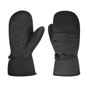 Gants de ski noirs imperméables chauds d'hiver unisexes sur mesure HX2507 - Product Image 1