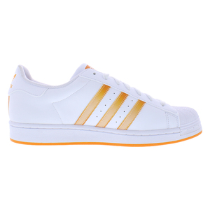 Scarpe Adidas Superstar da Uomo, Taglia 10.5, Colore: Bianco Nuvola/Arancione Impact/Giallo Brillante - Product Image 2