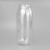 Bouteilles en plastique PET transparentes de 650 ml, marque Yaode, avec opercule à anneau, sérigraphiées, faciles à ouvrir, pour jus et boissons