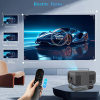 Projecteur pour usage domestique Support haute définition pour l'imagerie 4K Projection sans fil pour téléphones mobiles Projection 1080P pour les murs