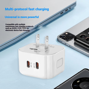For UK Plug PD 40W Fast Charger Type-C PD 20W Mobile Phone <strong>Adapter</strong> with Retail Box EU Socket Standard Type-C Fast Charging - Product Image 4