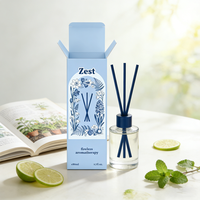 Boîte d'emballage personnalisée haut de gamme pour sérum de soin de la peau à l'aromathérapie florale, design pliable recyclable, logo en estampage à chaud