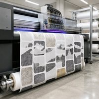 Papier peint mural 3D moderne en filigrane de montagne, motif géométrique quadrillé, taille personnalisée pour hall d'hôtel, bureau et intérieur