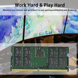 16GB (1x16GB) DDR4 2666MHz PC4-21300 2Rx8 CL19 1.2v 260-PIN ECC โมดูลหน่วยความจำแล็ปท็อปมือสอง RAM อัพเกรด M471A2K43CB1-CTD - Product Image 4