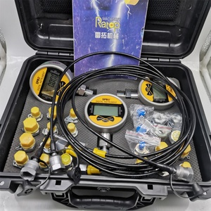 3 Digital <b>Gauges</b> Hydraulic <b>Measurement</b> Kit Digital Type Diagnostic <b>Tool</b> Set for Excavator Loader Truck Construction Machinery - Product Image 2